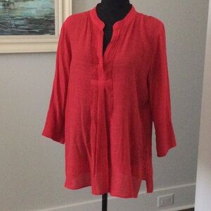 Counterparts Red Women's Blouse